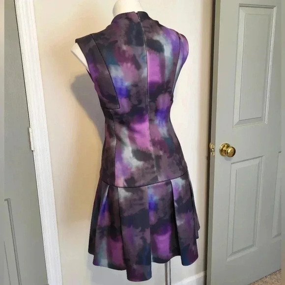 Rebecca Taylor Floral Haze Mock Neck Dress(2) - Picture 11 of 11